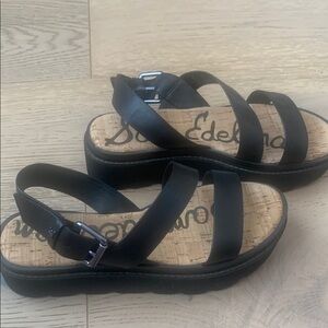 Sam Edelman Black Women's Sandals